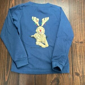Properly tied boys Christmas T-shirt. Size 24 months. In excellent condition.